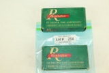 2 Vintage Boxes (100 Rds) of Remington 30 Luger (7.65)