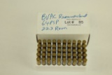 50 Rounds of BVAC .223 REM. Factory Remanufactured Ammo