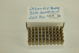 50 Rounds of BVAC .223 REM. Factory Remanufactured Ammo