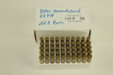 50 Rounds of BVAC .223 REM. Factory Remanufactured Ammo