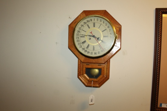31 Day Regulator Clock w/Key