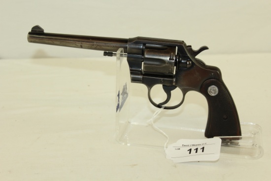 Colt "Official Police" .38 Special DA 6-Shot Revolver