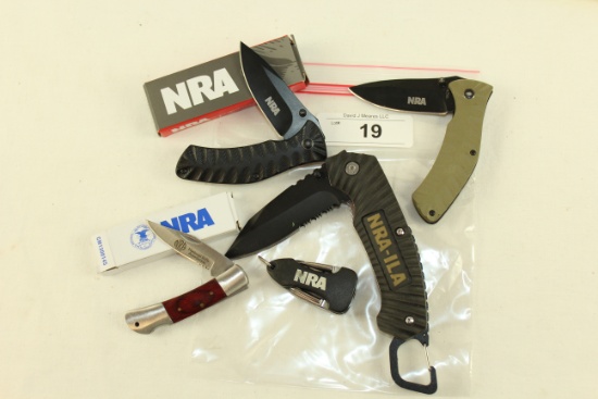 5 NRA Folding Knives