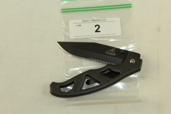 Gerber Paraframe Folding Knife w/Partially Serrated Blade