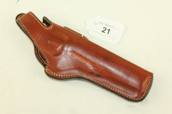 Bianchi #5BHL .38/.357 S&W Brown Leather Holster