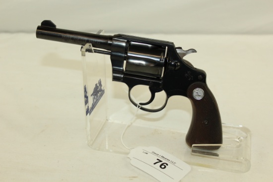 Colt "Police Positive Special" .38 Special 6-Shot DA Revolver