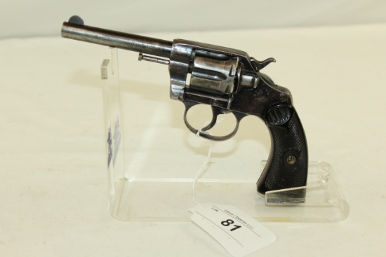 Colt "New Police" Colt D.A. .32 6-Shot Revolver w/4" Barrel