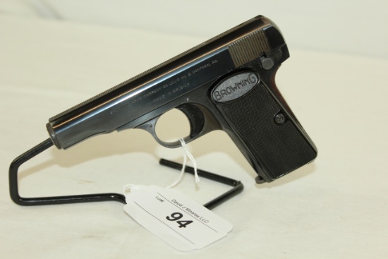 Browning 9mm Automatic Pistol Made in Belgium. Very Nice!