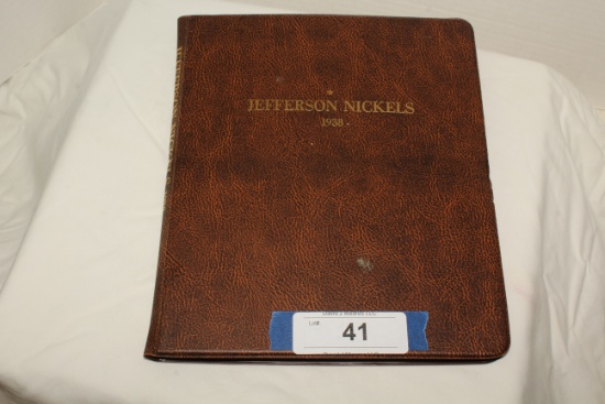 Book of Jefferson Nickels - Over 100 Nickels