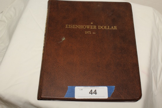 Book of Eisenhower Dollars - 12 Ike Dollars