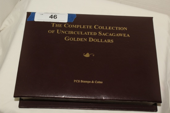 The Complete Collection of Uncirculated Sacagawea Golden Dollars