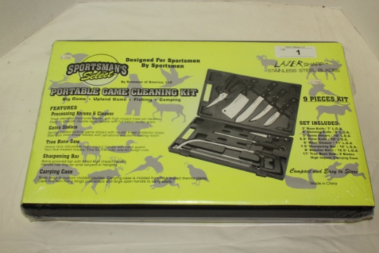 Sportsmans Select Portable Game Cleaning Kit.  New!