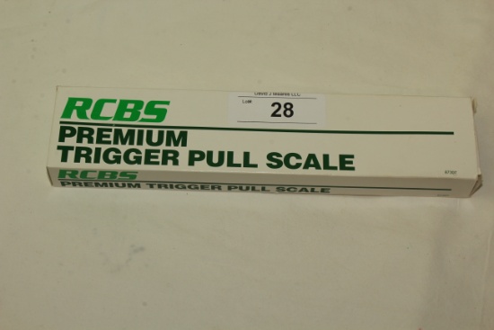 RCBS Premium Trigger Pull Scale