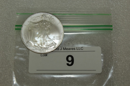 2009 Silver Eagle 1 oz. Fine Silver