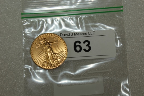 2010  $50 American Eagle Gold Coin - 1 Ounce