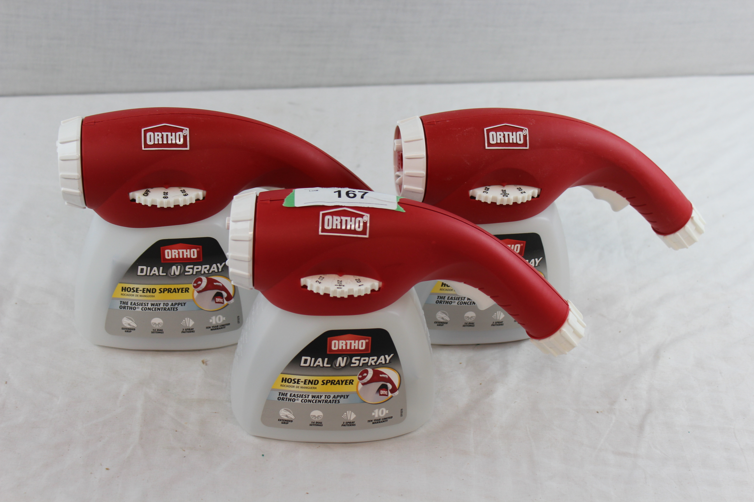 3 Ortho Dial N Spray HoseEnd Sprayers. New! Proxibid