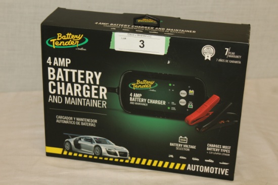 Battery Tender 4 Amp Battery Charger And Maintainer