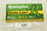 20 Rounds of Remington Core-Lokt .30-30 WIN. 150 Gr. Ammo