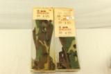 2 Uncle Mike's Sidekick Size 13 Camo Vertical Shoulder Holsters