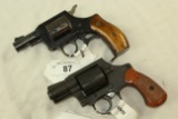2 Firearms: Arms Corp. .38 and N.E.F. Co. .32 Revolvers
