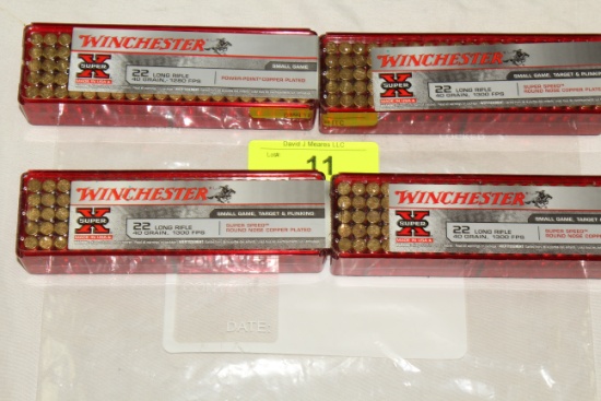 400 Rounds of Winchester .22LR Small Game Ammo