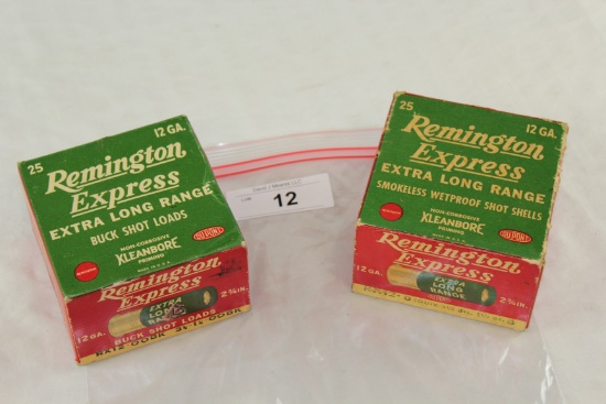 50 Rounds of Vintage Remington Express .12 Ga. Ammo