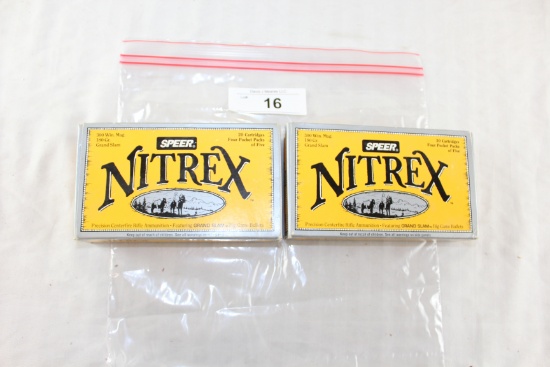 40 Rounds of Speer "Nitrex" .300 Win. Mag. 180 Gr. Ammo
