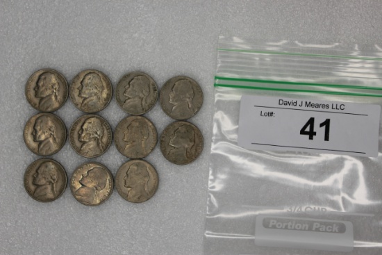 (11) Jefferson Nickels