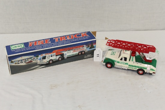 2000 Hess Fire Truck and 1994 Hess Rescue Truck
