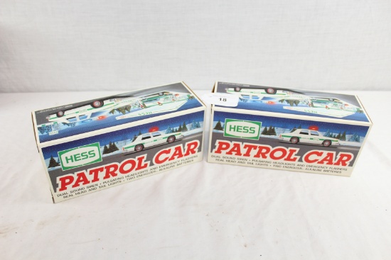 (2) 1993 Hess Patrol Car