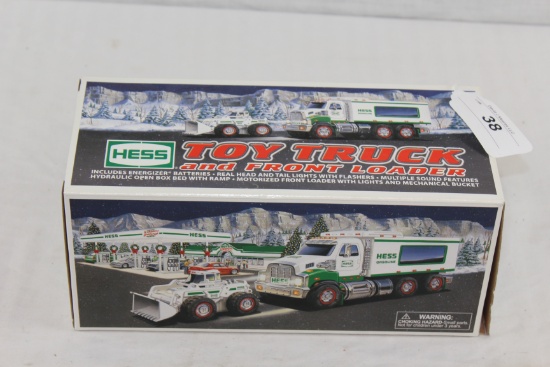 2008 Hess Toy Truck and Front Loader