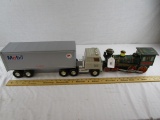 Mobile Oil Tractor-Trailer and 