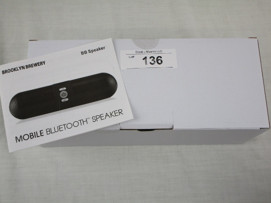 Brooklyn Brewery Mobile Bluetooth Speaker. New!