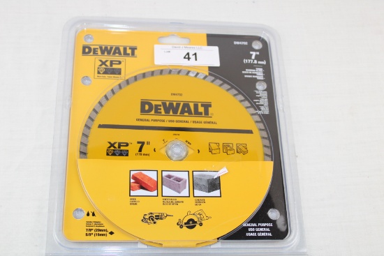 DeWalt XP 7" General Purpose Diamond Blade