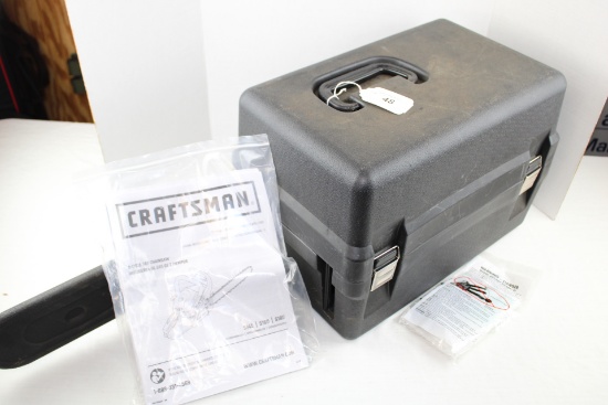 New Craftsman S180 18" Gas Chainsaw w/Case
