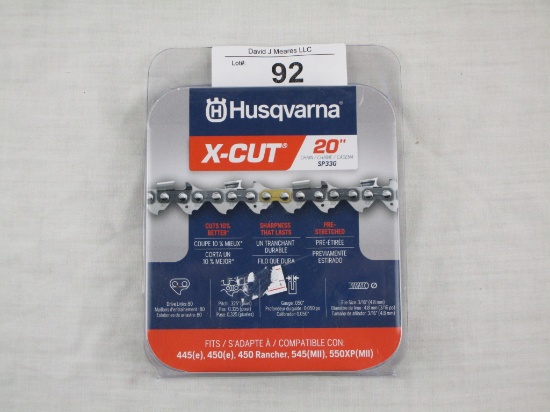 Husqvarna X-Cut 20" Chainsaw Chain