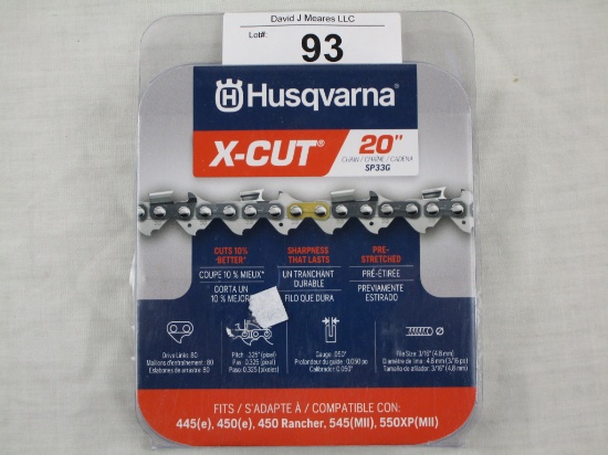 Husqvarna X-Cut 20" Chainsaw Chain