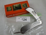 Marbles U.S. Hawkbill Knife w/SS Handle.  New!