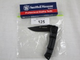 Smith & Wesson Extreme OPS Drop Point Notch Knife