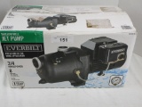 Everbilt 3/4 HP Shallow Well Jet Pump.  New!
