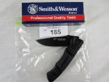 Smith & Wesson Extreme OPS Drop Point Notch Knife