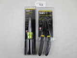 Klein Tools: Nut Driver/Screwdriver and Wire Stripper