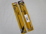 2 Packs of DeWalt Reciprocating Saw Blades