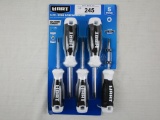 HART 5 Pc. Star Screwdrivers.  New!