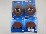 HART 2 Pc. Flap Disc and 2 Packs of Sanding Discs