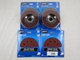 HART 2 Pc. Flap Disc and 2 Packs of Sanding Discs