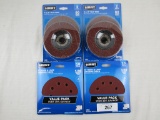 HART 2 Pc. Flap Disc and 2 Packs of Sanding Discs