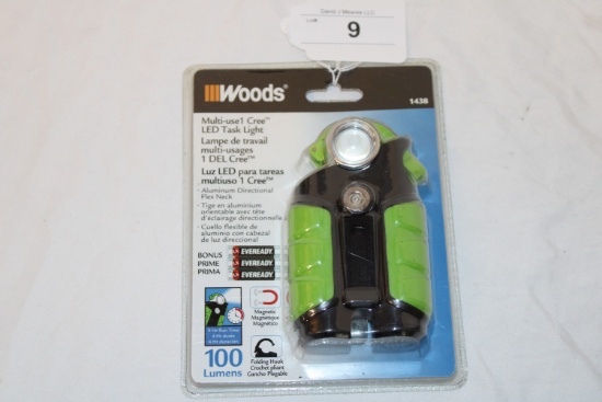 Woods Multi-Use LED Task Light.  New!