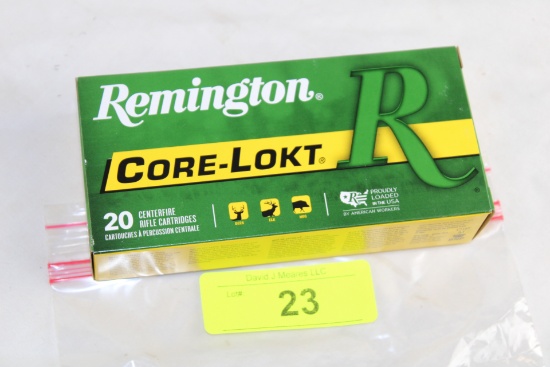 20 Rounds of Remington .30-30 WIN. Core-Lokt 170 Gr. Ammo