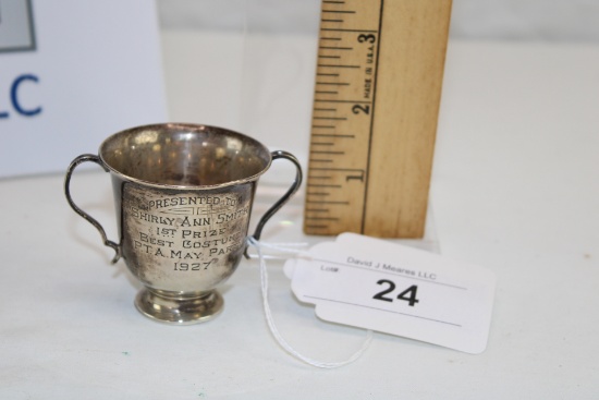 Tiffany & Co. Makers Sterling 925-1000 Handled Trophy Cup